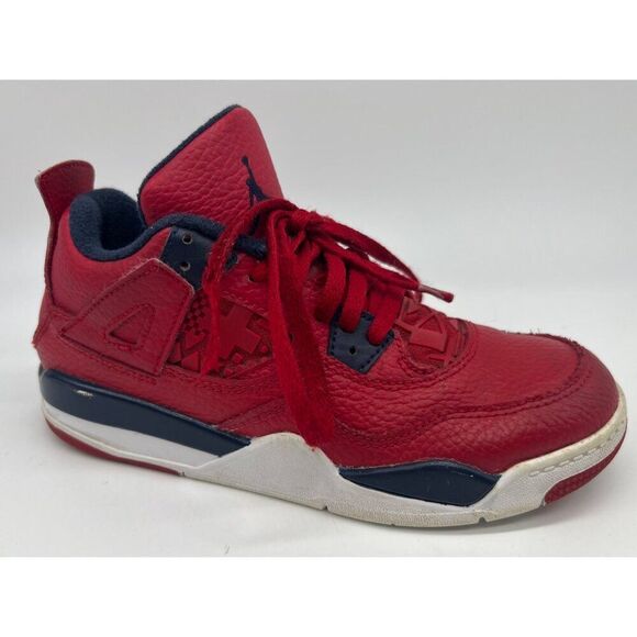 Jordan 4 Retro FIBA (2019) (PS) Size 1.5Y Boys - Picture 1 of 8